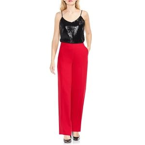 NWT Vince Camuto Wide Leg Dress Pants True Crimson